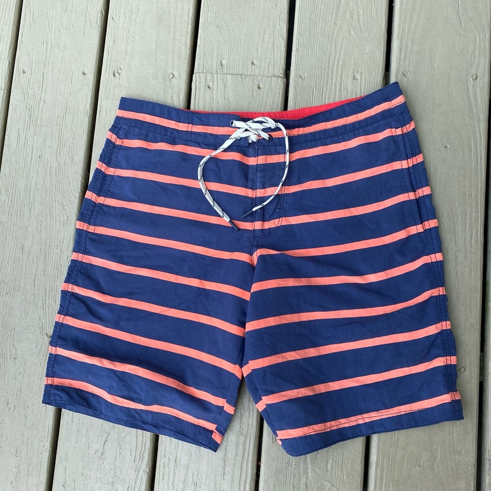 GAP - Mens navy & orange board shorts, Size: S